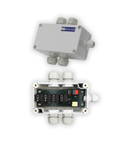 Arcus eds SK08-Ventil4 KNX Steuergerät für bis zu 4 Heizungsstellantriebe oder Mischventile, Zusatzs