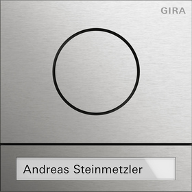 Gira 5565920 Türstationsmodul System 106 Edelstahl