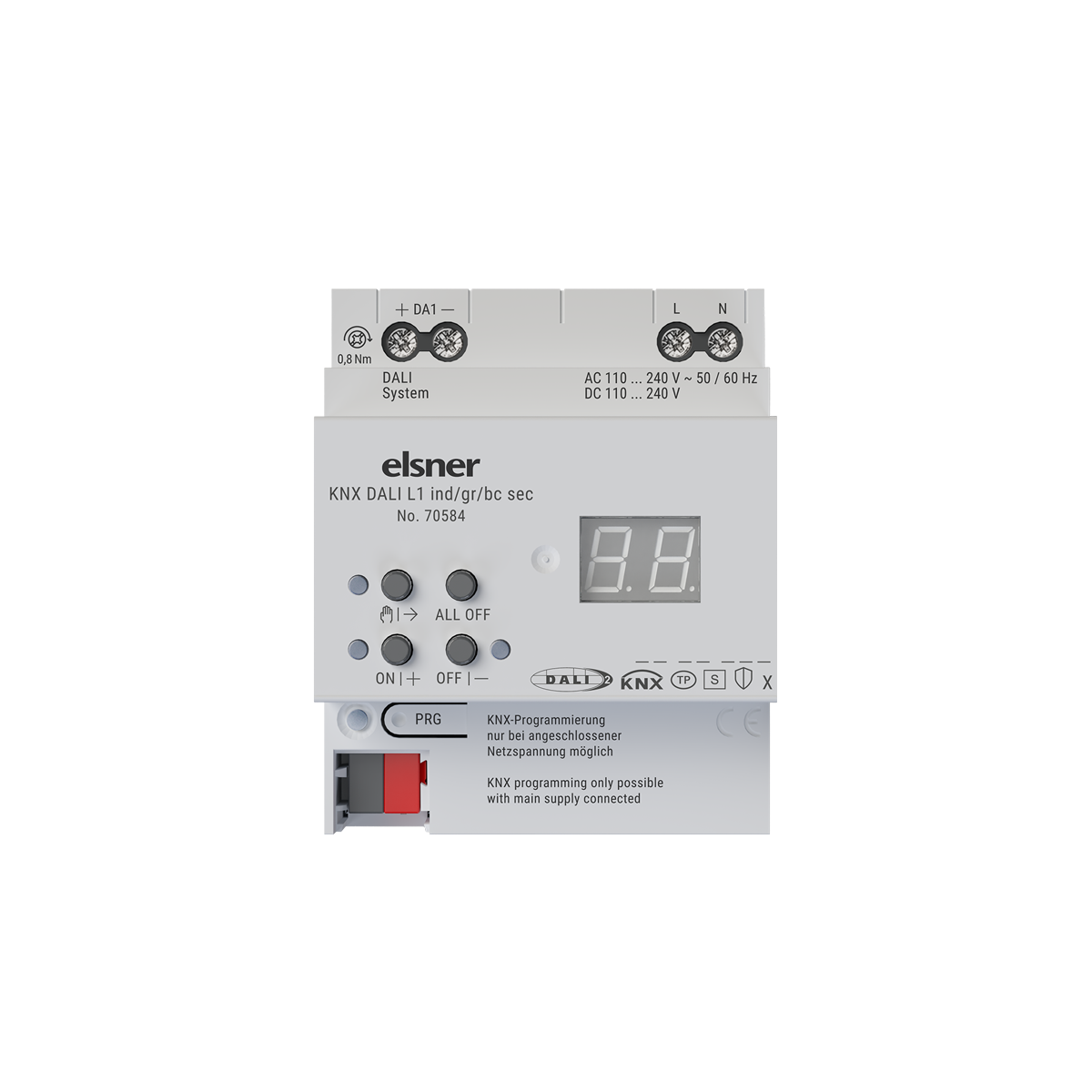 Elsner 70584 KNX DALI L1 ind/gr/bc sec...