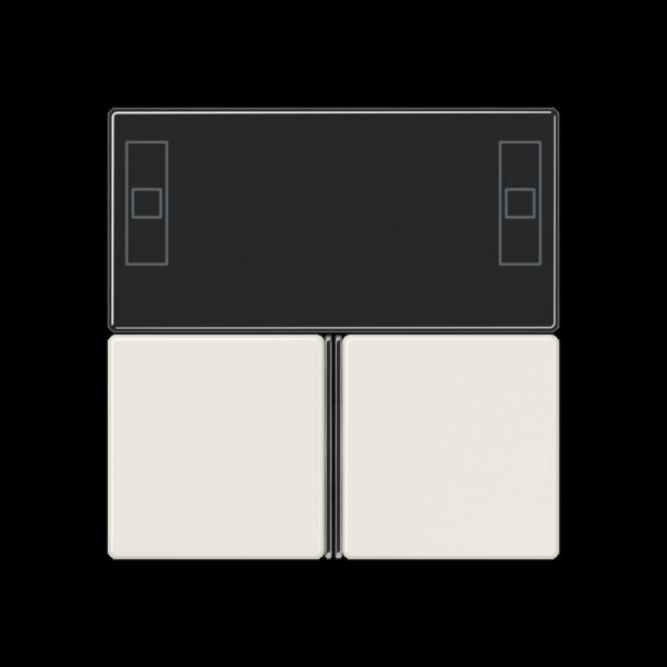 Jung A4093TSA Tastensatz, komplett, für Kompakt-Raumcontroller-Modul Art.-Nr.: 4093 KRM TS D