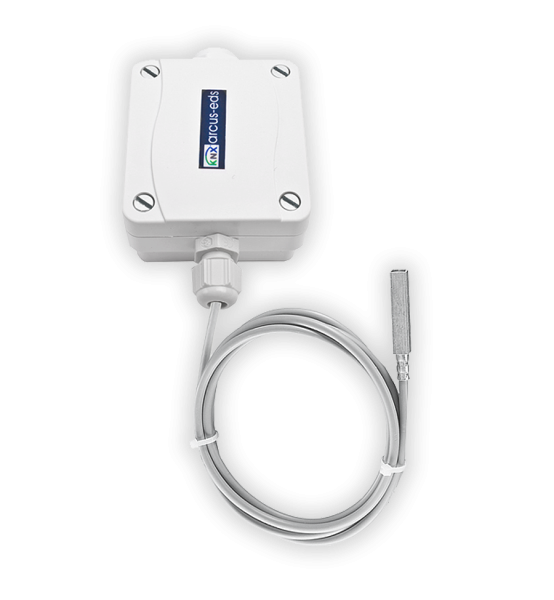 Arcus eds SK10-TC-OFTF KNX Sensor, Temperatur, RTR, Oberflächentemperaturfühler mit PVC Anschlußkabe