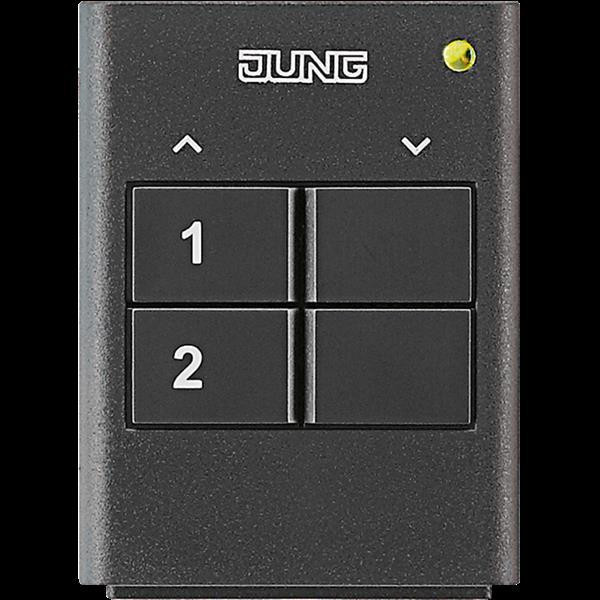 Jung HS2RF KNX Funk-Handsender, 2fach