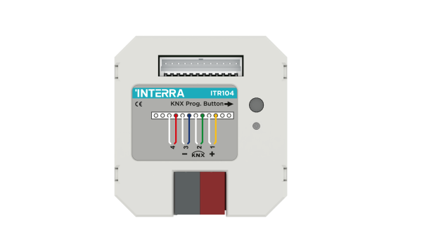 Interra 4 Channel KNX Binary Input / Push Button Interface ITR104-0010