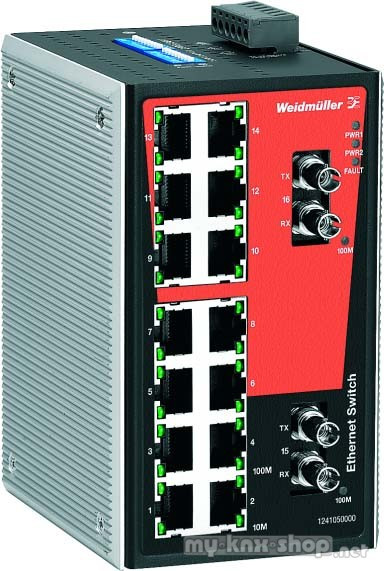 Weidmüller Netzwerk-Switch IE-SW-VL16-14TX-2ST