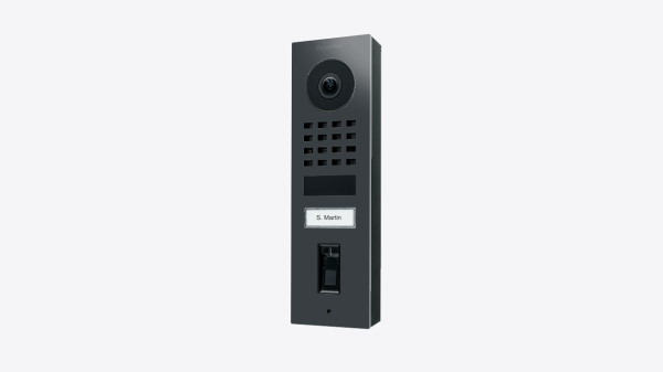 DoorBird IP Video Türstation D1101FV Fingerprint 50 Aufputz, Edelstahl RAL7016 pulverbeschichtet, ge