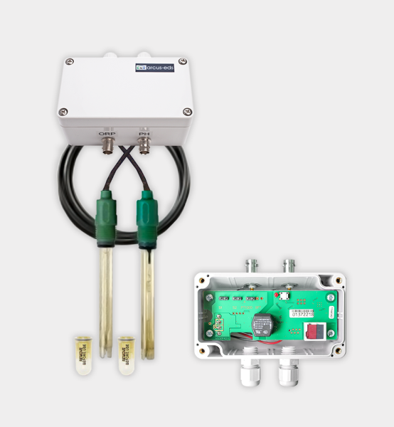 Arcus eds SK08-WAQ-MES KNX S8-Meßsystem zur Wasserqualität inkl. PH/REDOX Meßfühler, Anschlußmöglich