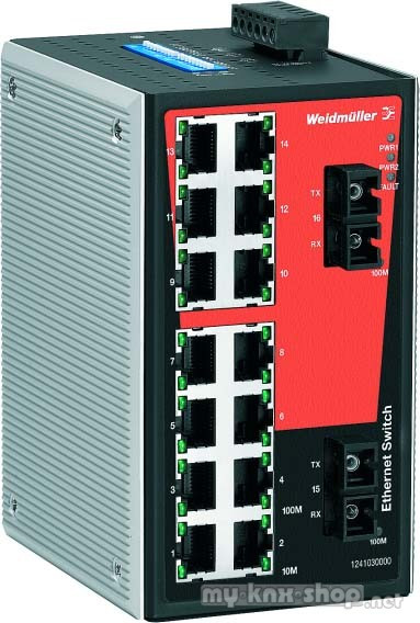 Weidmüller Switch unmanaged IE-SW-VL16T-14TX-2SC