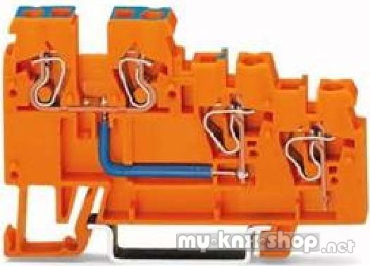 WAGO 3L-Eispeiseklemme orange 270-564