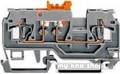 WAGO Trenn u. Messklemme 0,08-2,5mmq grau 280-868