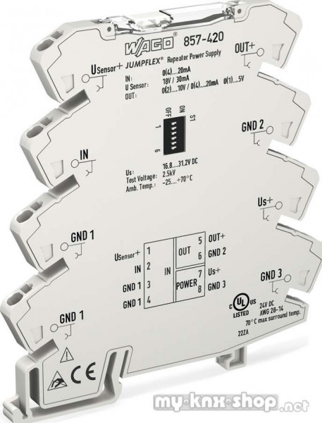 WAGO Speisetrenner konfigurierbar 857-420