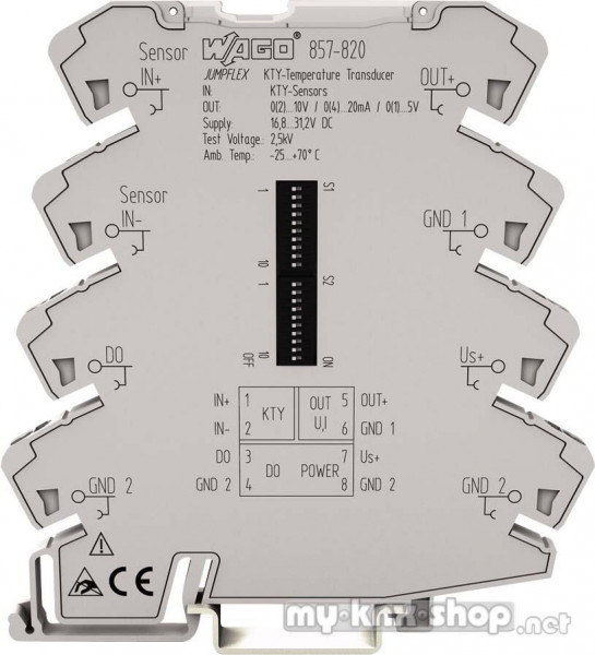 WAGO Temperaturmessumformer 857-820