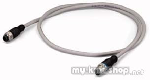 WAGO Power Kabel M12 Bu/St, 1,00m 756-3105/040-010