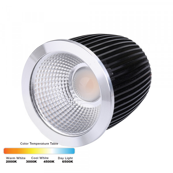 LED LED LED-Spot 32408-2065 Kelvin Spot Downlight 8W TunableWhite | Reflektoreinsätze | MR16 & LEDLUMI | Lampen Systeme 2000-6500 / Reflektoreinsatz Stripes Licht