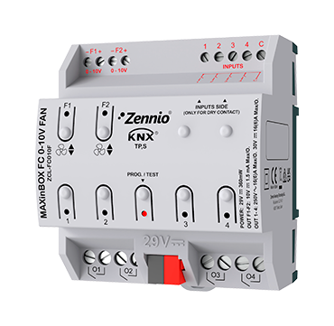 Zennio ZCL-FC010F KNX Fan-Coil-Controller...