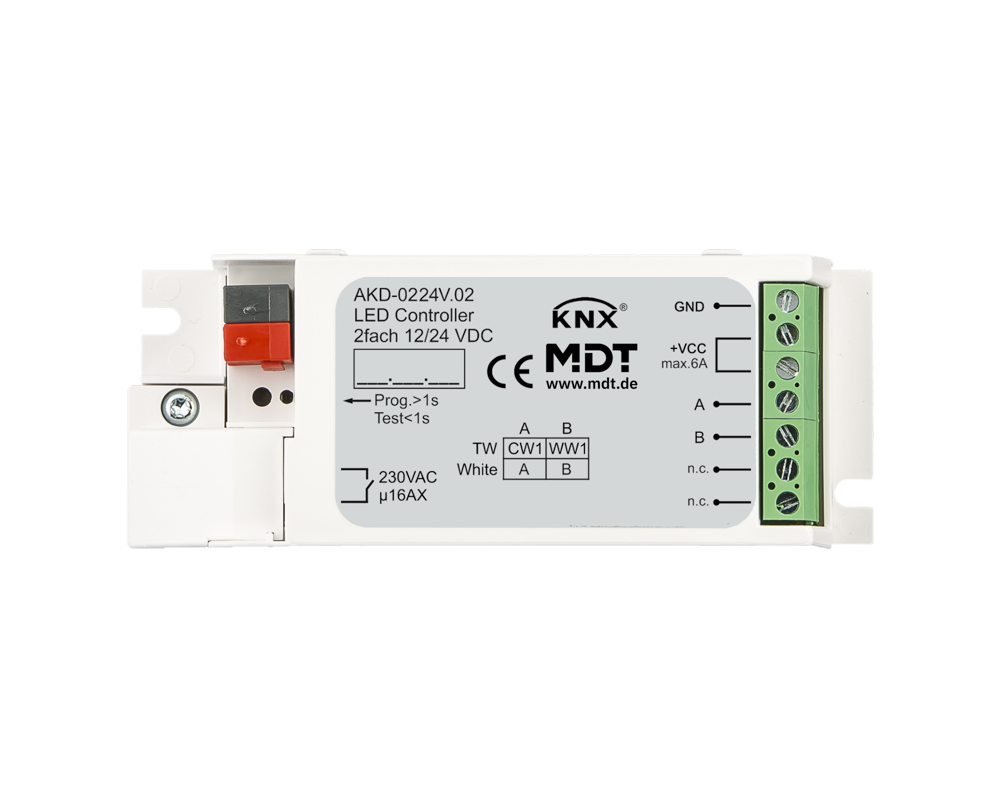 MDT AKD-0224V.02 KNX LED Controller 2-Kanal 3/6 A