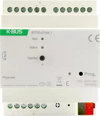 GVS KNX DALI-Gateway 1-fach - BTDG-01/64.1