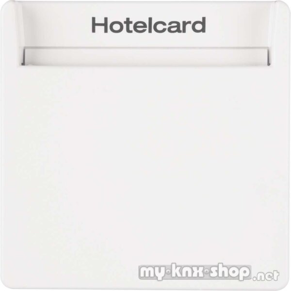 Berker Relais-Schalter Hotelcard polarweiß samt 16406099