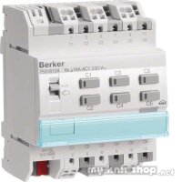 Berker KNX Schalt-/Jalousieaktor 6-/3fach REG 16A 75316104