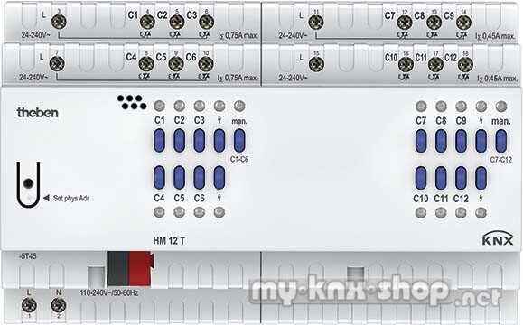 Theben HM 12 T KNX Heizungsaktor 12-fach, KNX TP