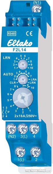 Eltako Bus-Schaltaktor 2-Stufen-Lüftungsrel F2L14