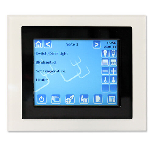 B.E.G. Luxomat 90142 Rahmen für KNX Control Touch-Panel - weiß