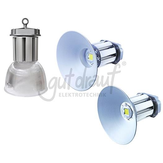 LED Hallentiefstrahler, 150W Dimmbar, neutralweiß,840,IP65 ohne Schirm