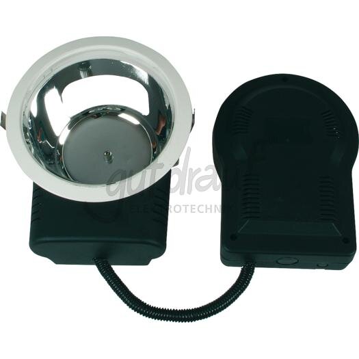 Downlight-Einbauleuchte DELUNA 2x18W, EVG, G24q-2, IP20, weiß