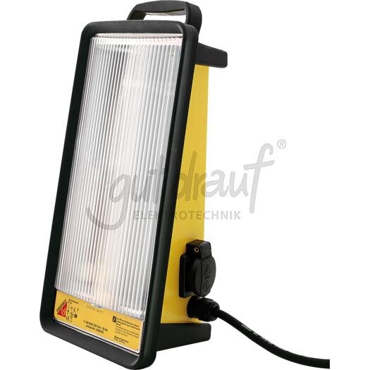 Gigant 1x24W 230 Volt IP54, 3m Zul. H07RN-F 3x1,5 inkl. Schuko+Anbausteckdose