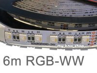 XU-Pro-Line LED Stripe 6m RGBW WHITE 96 LEDs/m 5050 4in1...