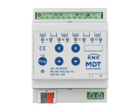 MDT JAL-0410D.02 KNX Jalousieaktor 4-fach, 4TE REG,...