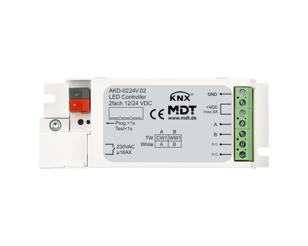 MDT AKD-0224V.02 KNX LED Controller 2-Kanal 3/6 A