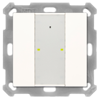 MDT RF-TA55A2.01 KNX RF+ Funk Taster Plus 2-fach mit...