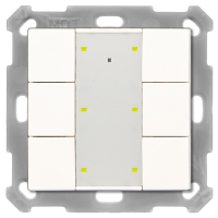 MDT RF-TA55A6.01 KNX RF+ Funk Taster Plus 6-fach mit...