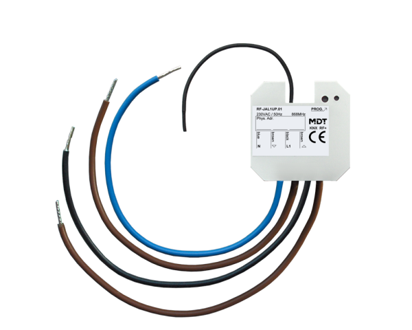 MDT RF-JAL1UP.01 KNX RF+ Funk Jalousieaktor 1-fach, UP, 10 A, 230 V AC