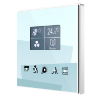 Zennio ZVI-SQTMDD kapazitives Touch-Panel mit 5 Tasten...