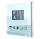 Zennio ZVI-SQTMDD kapazitives Touch-Panel mit 5 Tasten und Grafik-Display mit Thermostat Square TMD-Display