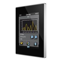 Zennio ZVI-Z41PRO-AP Kapazitives Farb-Touchpanel mit...