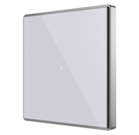 Zennio ZVI-SQTMD1-S kapazitives Touch-Panel mit 1 Taste...