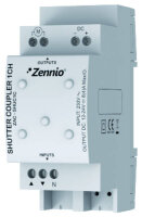 Zennio ZAC-SHUC1C Jalousieaktor Shutter Coupler 1CH REG 1...