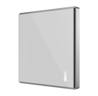 Zennio ZAC-SQAT-S KNX Temperatursensor SQ-AmbienT silber