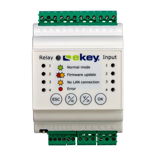 ekey net Steuereinheit REG 4, 4 Relais 101164