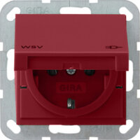 Gira 010402 SCHUKO KD WSV System 55 Rot