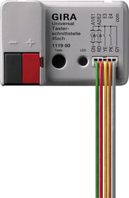 Gira 111900 Tasterschnittstelle 4-fach KNX/EIB Universal