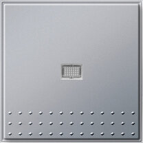 Gira 012065 Taster KO senkr Wechsel TX44 (WG UP) Farbe alu Kontroll