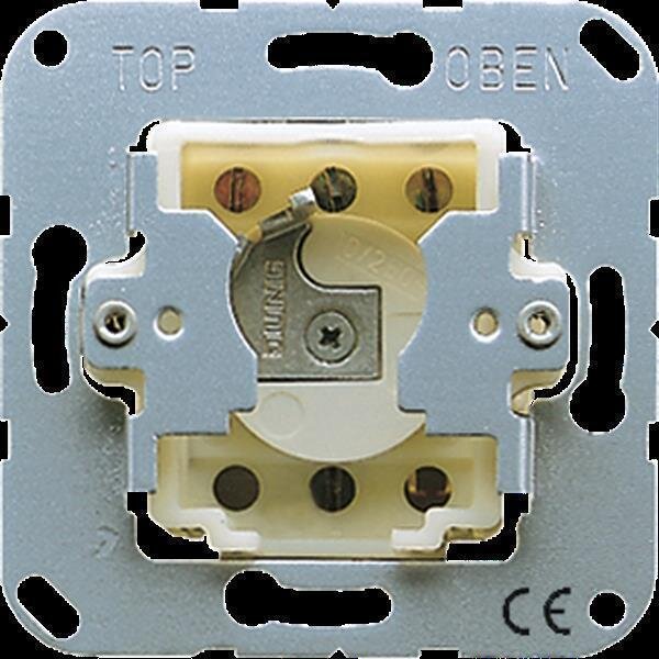 Jung 138.18 Schlüsselschalter, 10 AX, 250 V ~, Steuertaster 1 Öffner - 1 Schließer