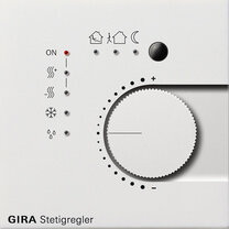 Gira 2100112 Stetigregler reinweiß KNX Flächenschalter