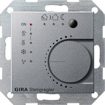 Gira 210026 Stetigregler Farbe alu KNX System 55