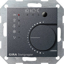 Gira 210028 Stetigregler anthrazit KNX System 55