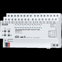 Jung 2508REGHE Jalousieaktor, 8fach AC 230 V ~, 4fach DC...