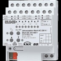 Jung 2514REGHE KNX Jalousieaktor, 4/2fach,...